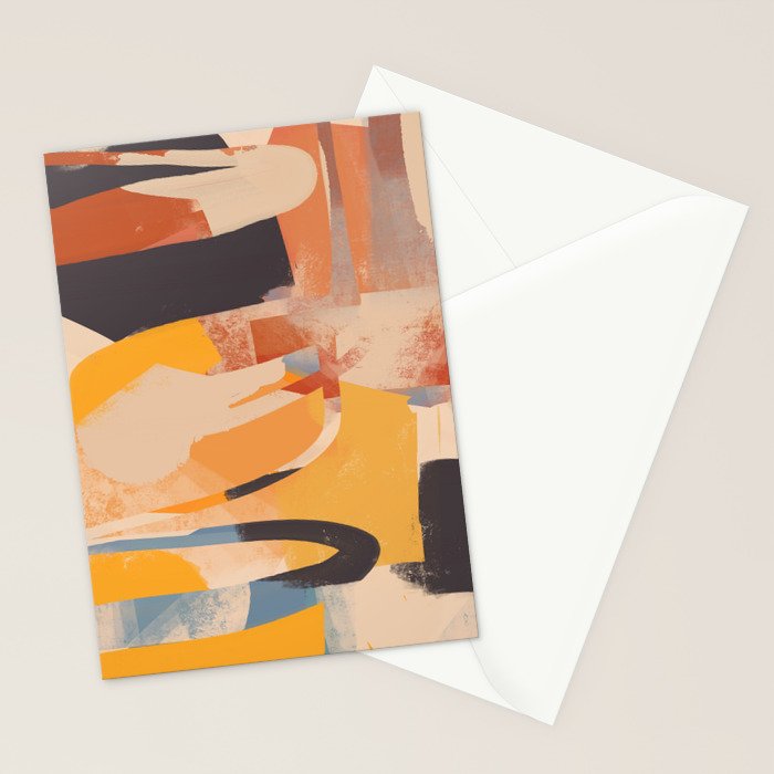 Modern Abstract Art 104 Stationery Card Gallery Image 2