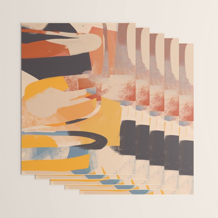 Modern Abstract Art 104 Wrapping Paper Gallery Image 3