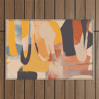 Modern Abstract Art 104 Outdoor Rug Gallery Image 1