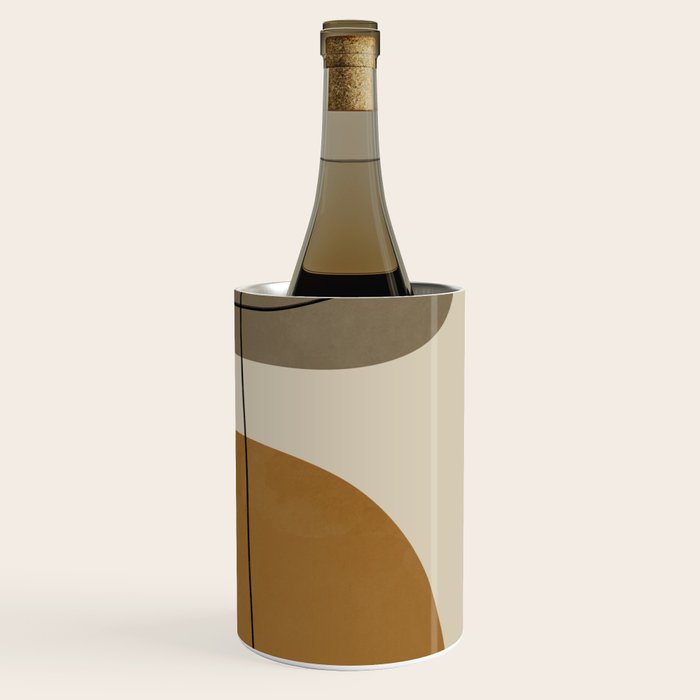 Organic Abstract Shapes #2 Wine Chiller Gallery Image 3