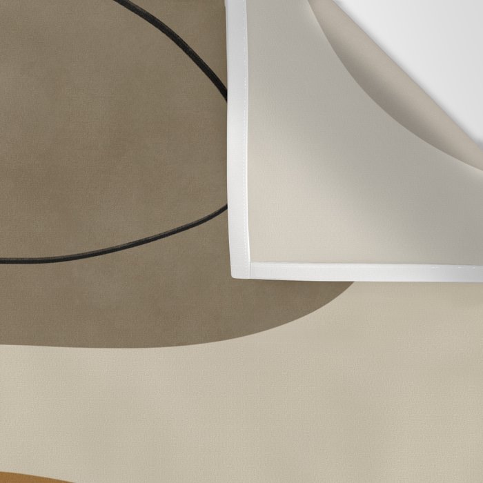 Organic Abstract Shapes #2 Wall Tapestry Gallery Image 3