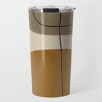 Organic Abstract Shapes #2 Travel Mug Gallery Image 1