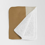 Organic Abstract Shapes #2 Throw Blanket Gallery Image 3