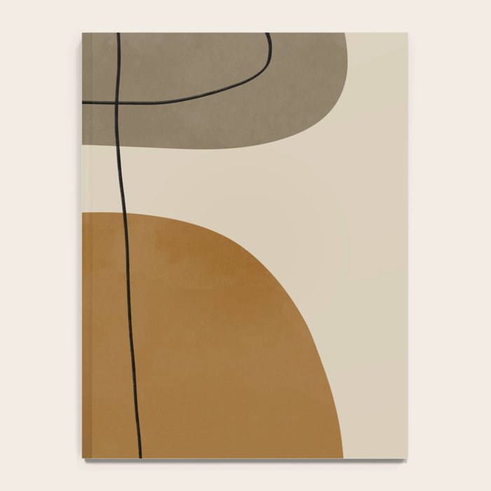 Organic Abstract Shapes #2 Notebook Gallery Image 4
