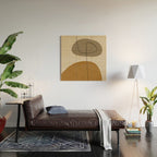 Organic Abstract Shapes #2 Wood Wall Art Gallery Image 2