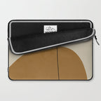 Organic Abstract Shapes #2 Laptop Sleeve Gallery Image 2