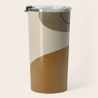 Organic Abstract Shapes #2 Travel Mug Gallery Image 3
