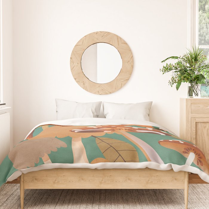 Mushrooms 4 Duvet Cover Gallery Image 3
