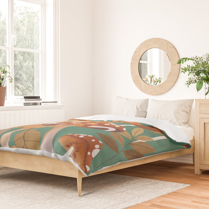 Mushrooms 4 Duvet Cover Gallery Image 2
