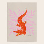 Crocodile - Orange & Pink Poster Gallery Image 4