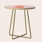Crocodile - Orange & Pink Side Table Gallery Image 1