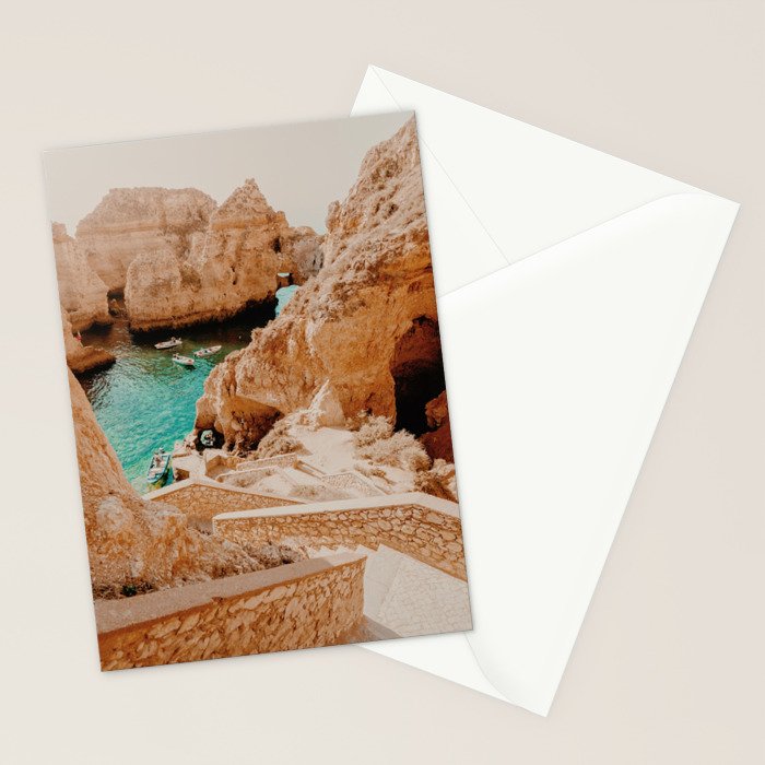 ponta da piedade - lagos, portugal Stationery Card Gallery Image 2