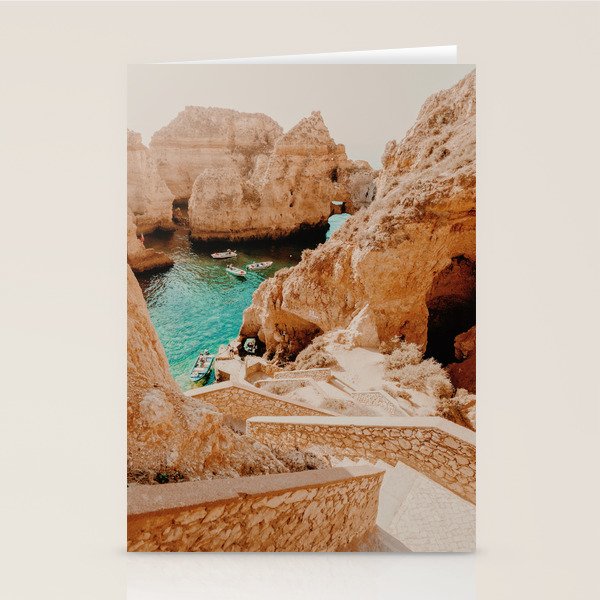ponta da piedade - lagos, portugal Stationery Card Gallery Image 2