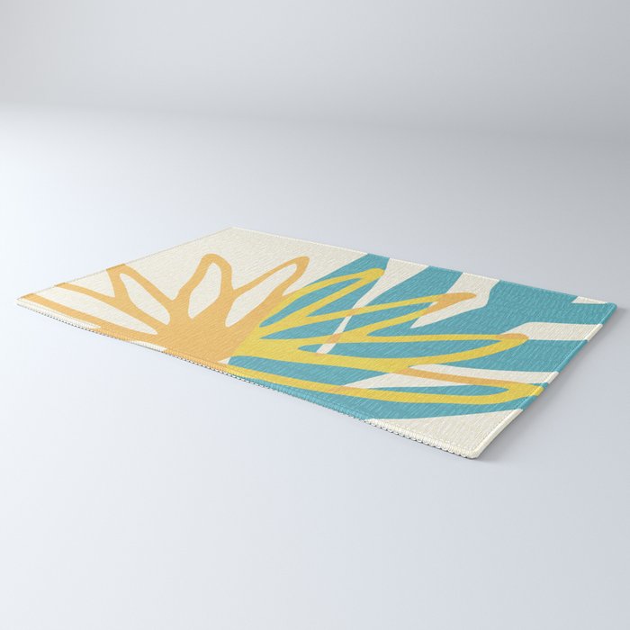 Happy Summer Abstract Rug Gallery Image 3
