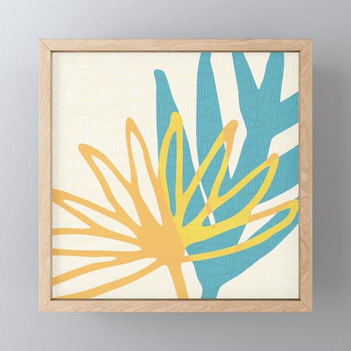 Happy Summer Abstract Mini Art Print Gallery Image 1