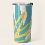 Happy Summer Abstract Travel Mug Gallery Image 2