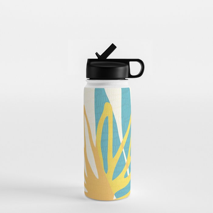 Happy Summer Abstract Water Bottle Gallery Image 1