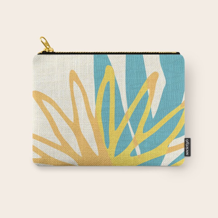 Happy Summer Abstract Carry All Pouch Gallery Image 1
