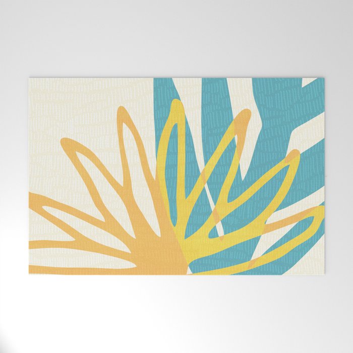 Happy Summer Abstract Welcome Mat Gallery Image 1
