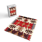 Burdur  Antique South West Anatolia Turkish Kilim Print Jigsaw Puzzle Gallery Image 2