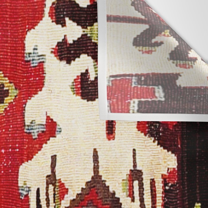 Burdur  Antique South West Anatolia Turkish Kilim Print Wall Tapestry Gallery Image 3