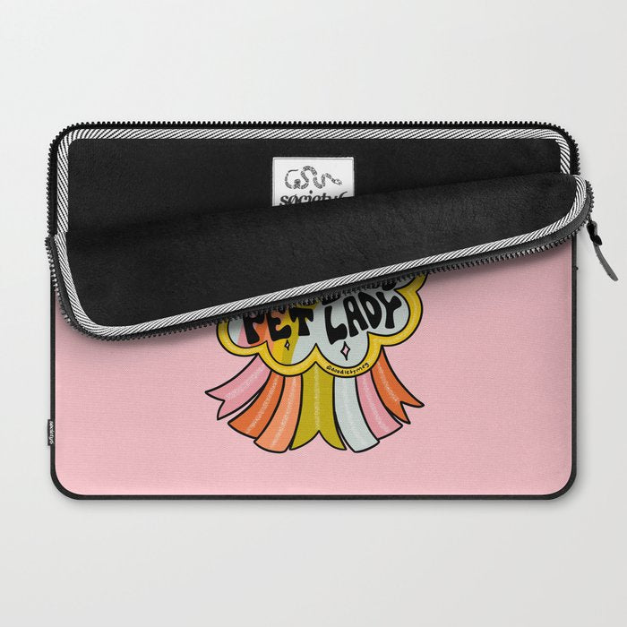 Proud To Be A Childless Pet Lady Laptop Sleeve Gallery Image 2