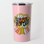 Proud To Be A Childless Pet Lady Travel Mug Gallery Image 1