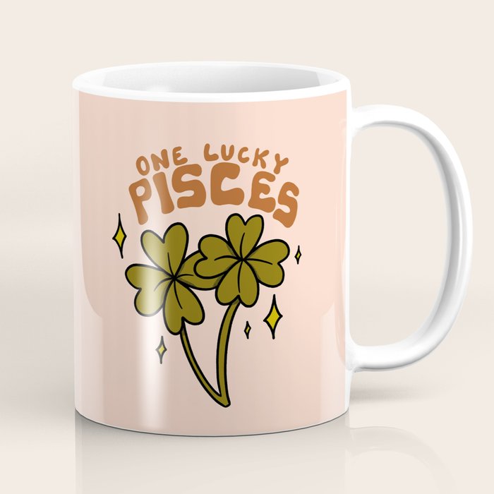 One Lucky Pisces Coffee Mug Gallery Image 1