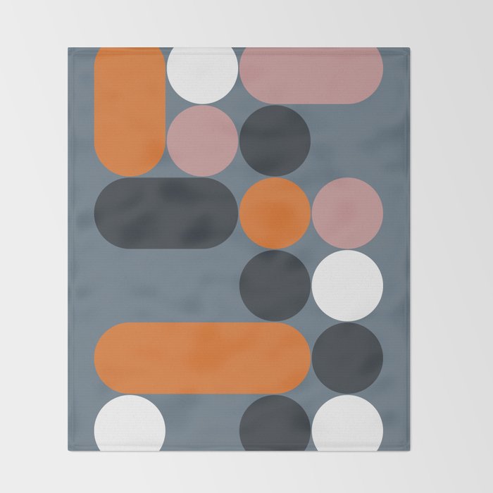 Domino 06 Throw Blanket Gallery Image 2