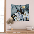 Midnight Peaks Wall Tapestry Gallery Image 2
