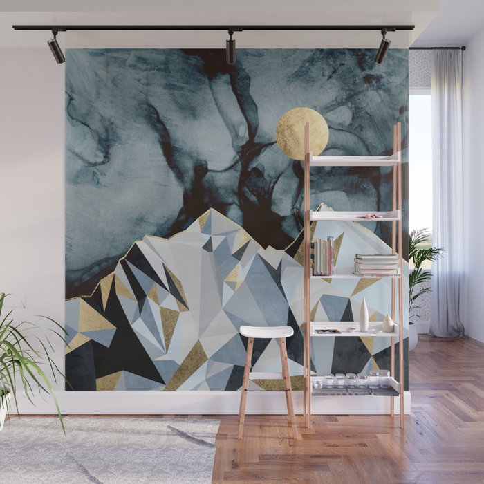 Midnight Peaks Wall Mural Gallery Image 1