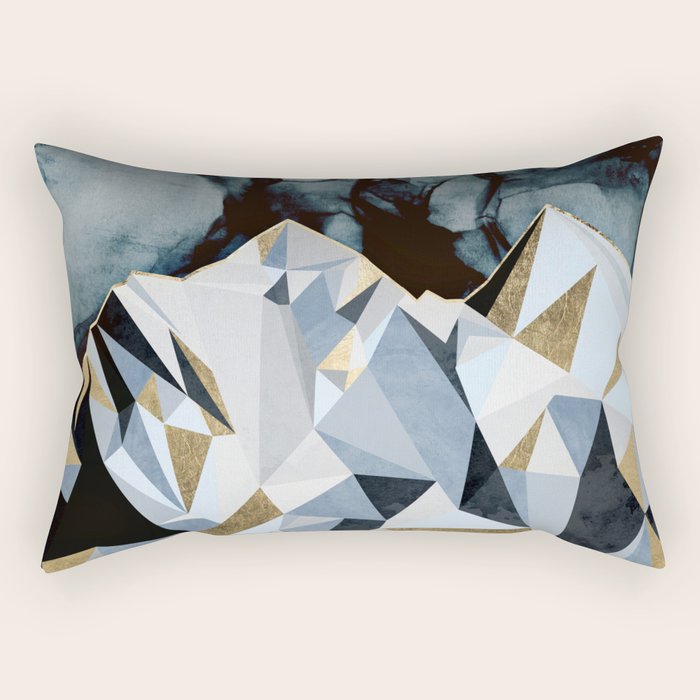 Midnight Peaks Rectangular Pillow Gallery Image 2