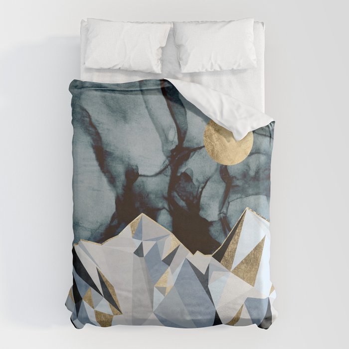 Midnight Peaks Duvet Cover Gallery Image 1