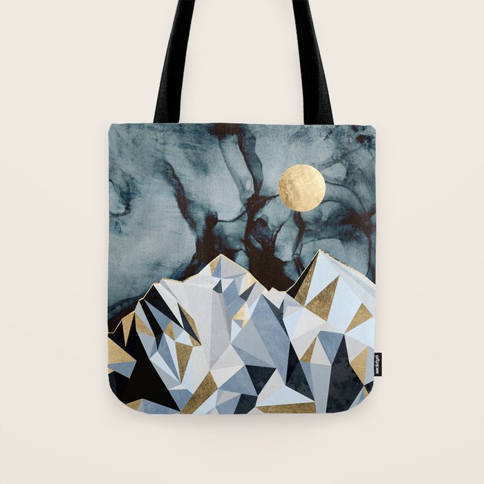 Midnight Peaks Tote Bag Gallery Image 1