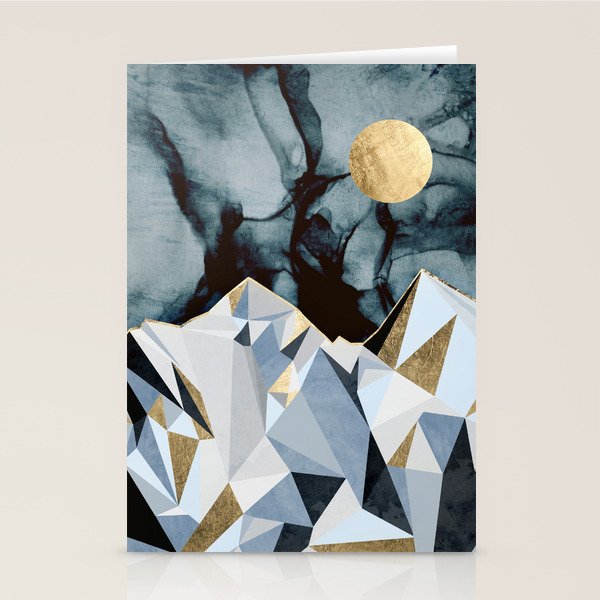 Midnight Peaks Stationery Card Gallery Image 2