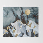 Midnight Peaks Throw Blanket Gallery Image 2