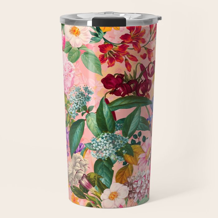 Blooming Oasis IV Travel Mug Gallery Image 1