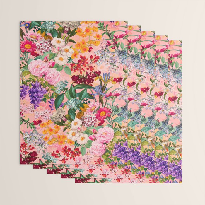 Blooming Oasis IV Wrapping Paper Gallery Image 3