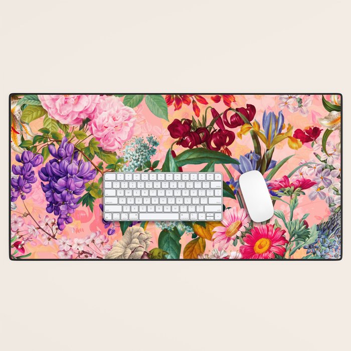 Blooming Oasis IV Desk Mat Gallery Image 1