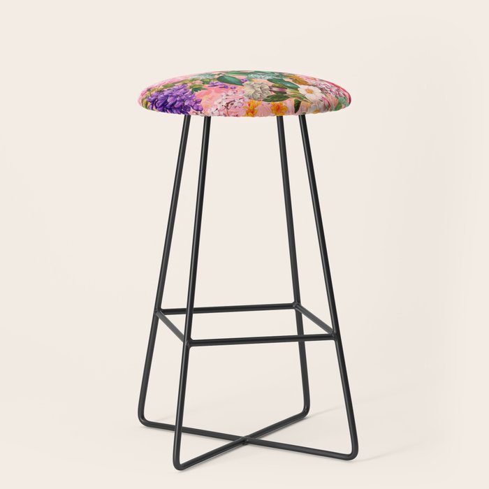 Blooming Oasis IV Stool Gallery Image 1