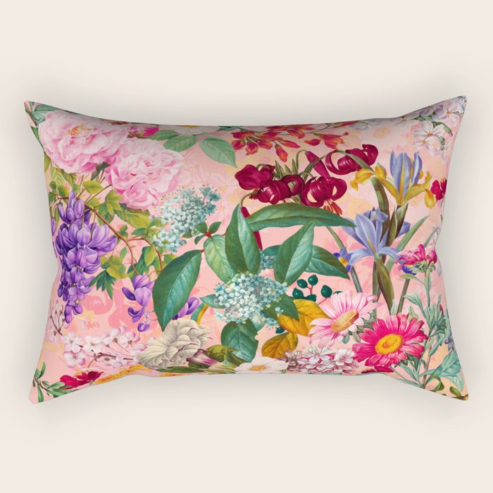 Blooming Oasis IV Rectangular Pillow Gallery Image 2