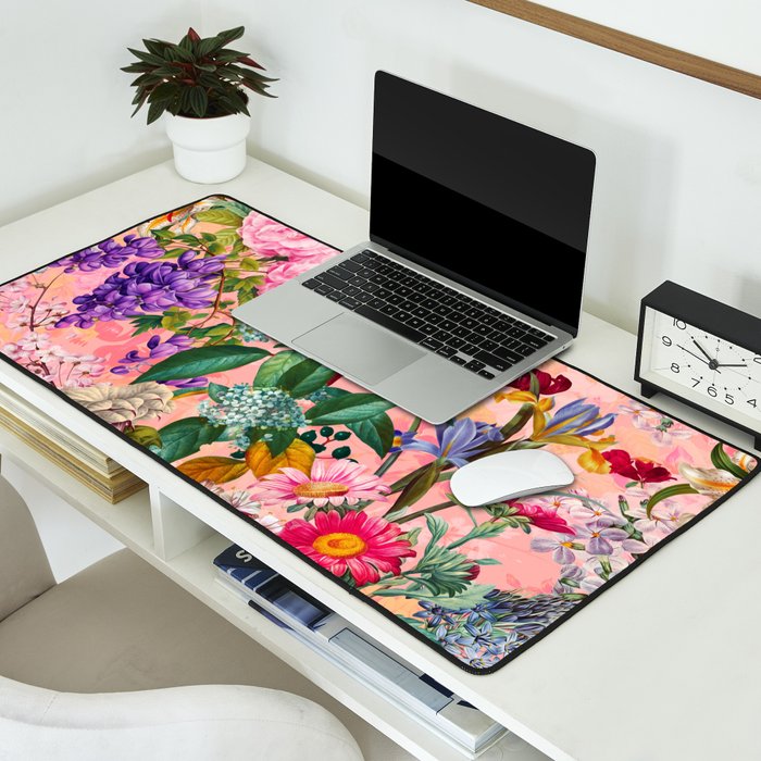 Blooming Oasis IV Desk Mat Gallery Image 2