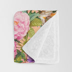 Blooming Oasis IV Throw Blanket Gallery Image 3