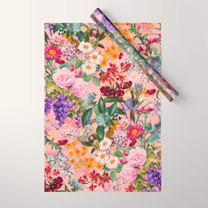 Blooming Oasis IV Wrapping Paper Gallery Image 1