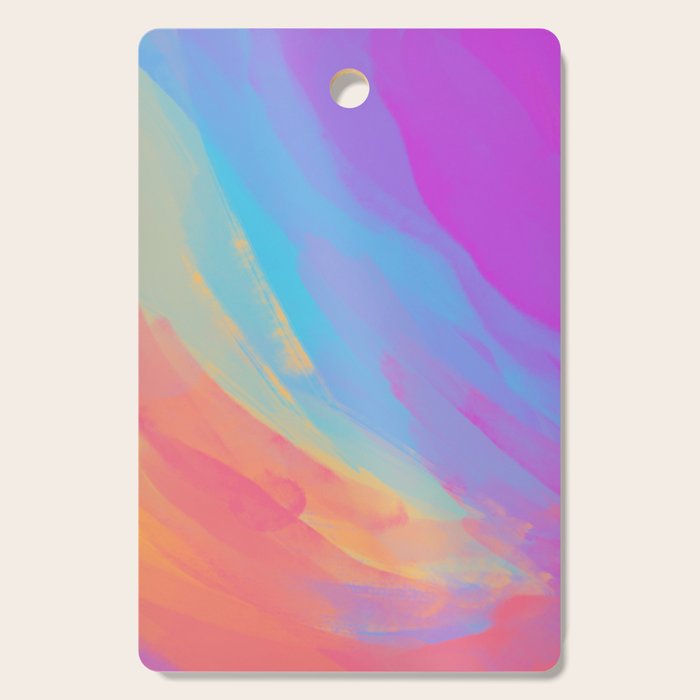 full color summer Cutting Board Gallery Image 1