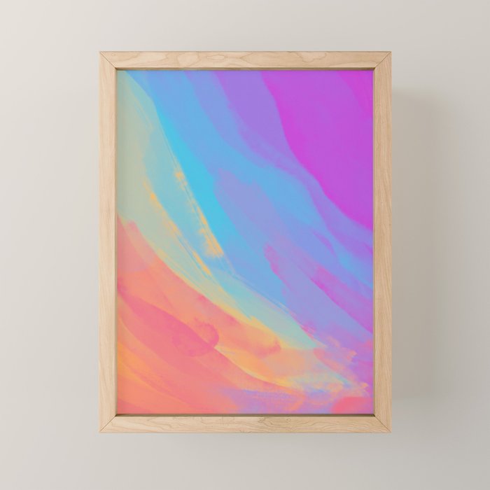 full color summer Mini Art Print Gallery Image 1