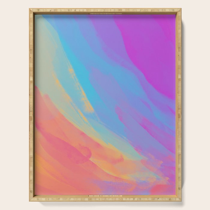 full color summer Serving Tray Gallery Image 1