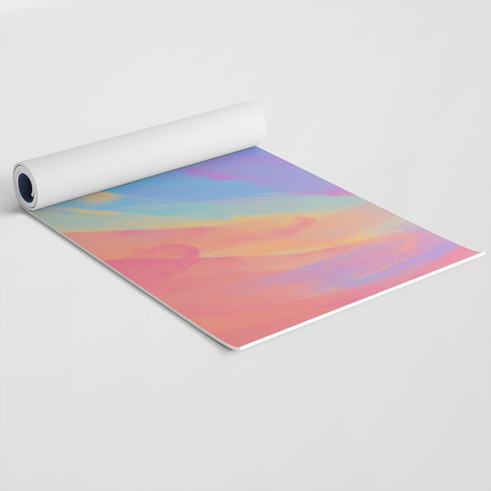 full color summer Yoga Mat Gallery Image 2
