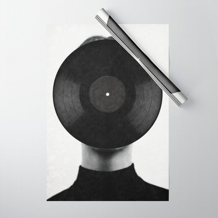 Vinyl record Wrapping Paper Gallery Image 1
