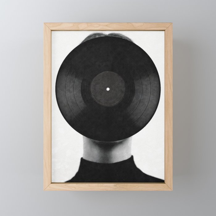 Vinyl record Mini Art Print Gallery Image 1